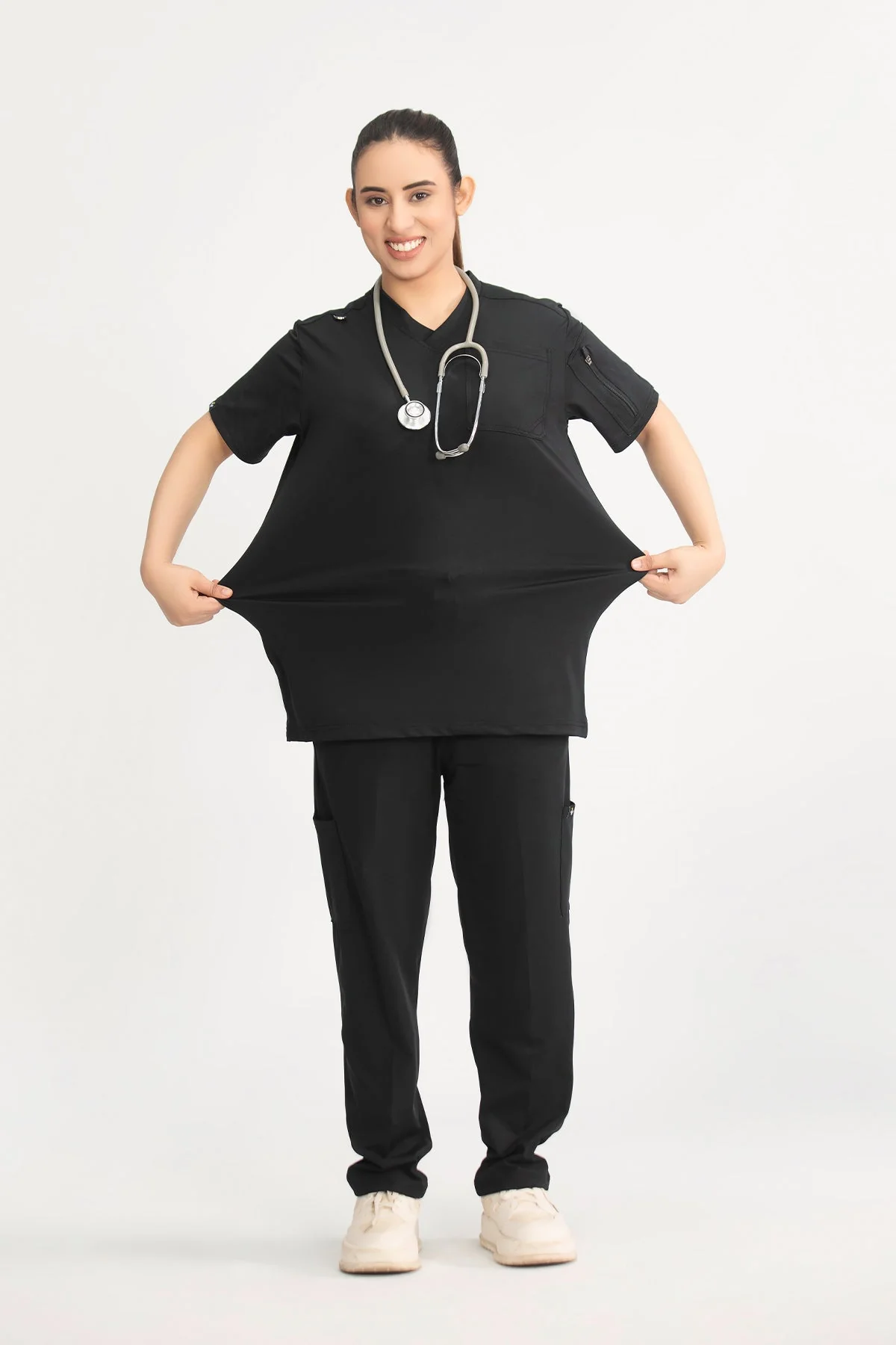 FlexFit - Black Unisex - Image 3