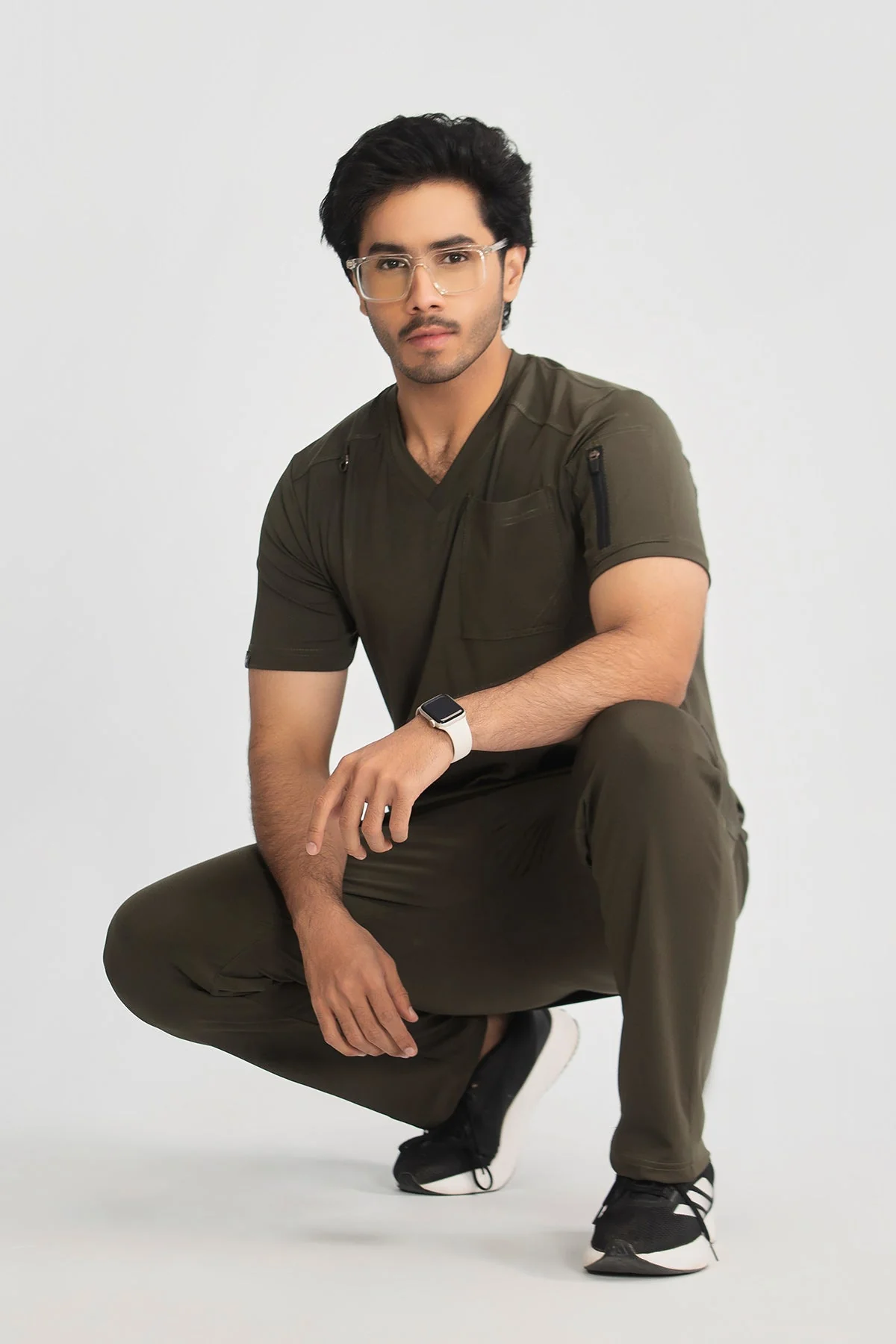 FlexFit - Olive Green Men - Image 4