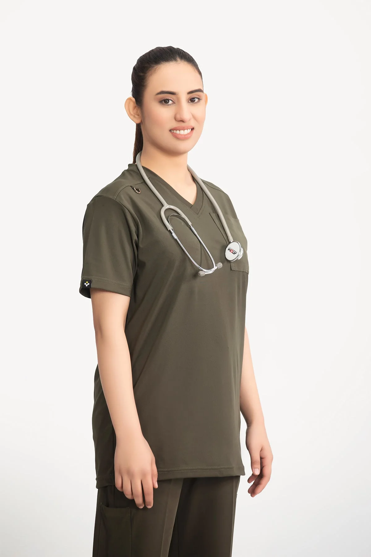 FlexFit - Olive Green Unisex - Image 4