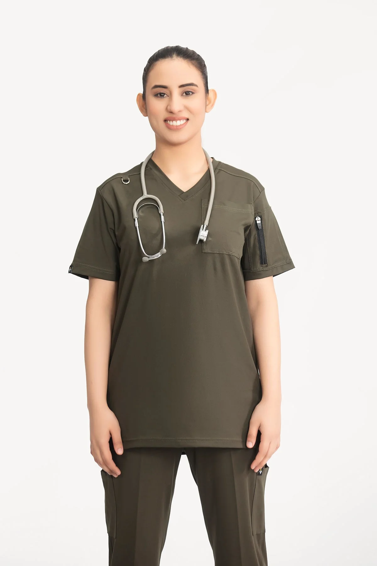 FlexFit - Olive Green Unisex - Image 5