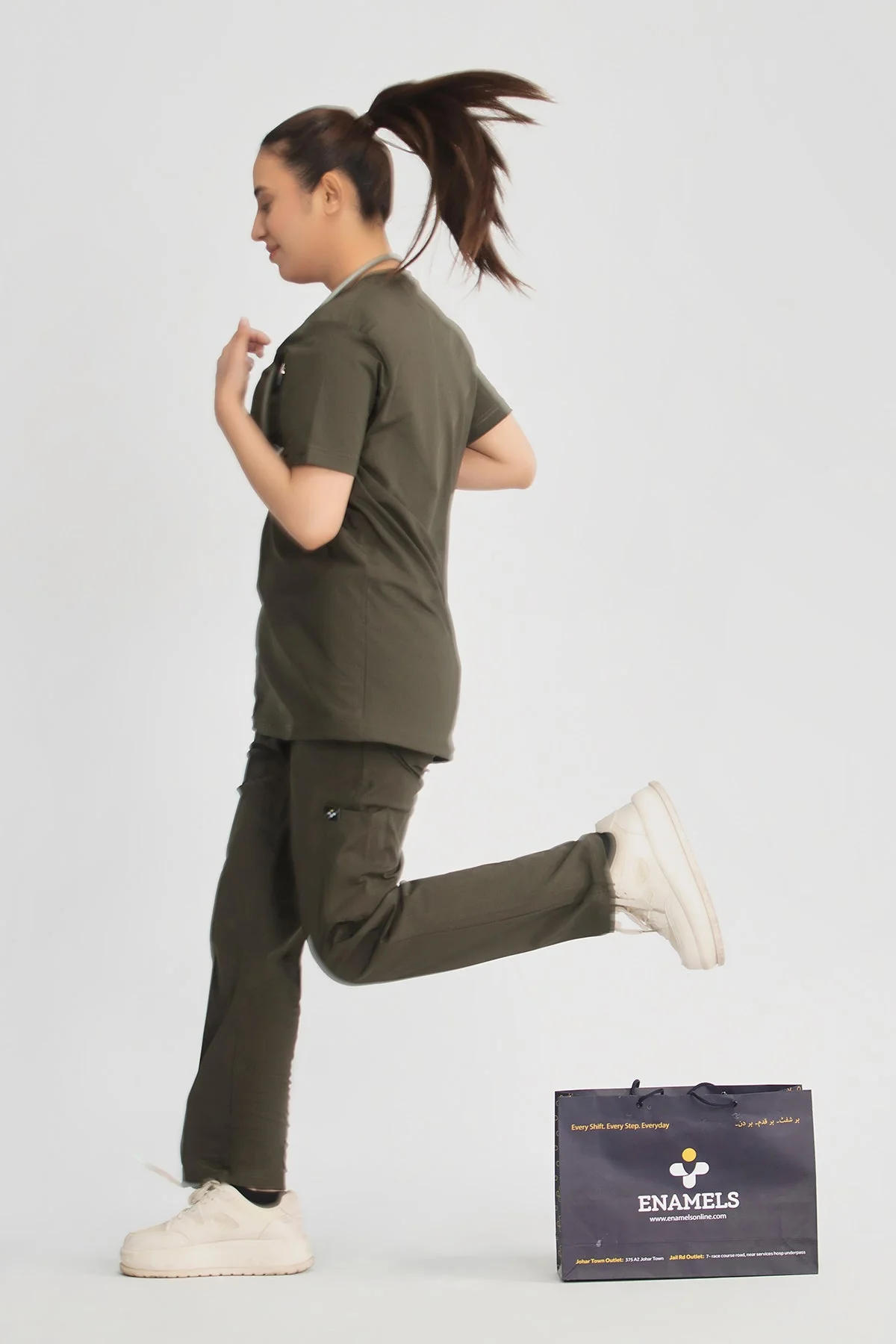 FlexFit - Olive Green Unisex - Image 6