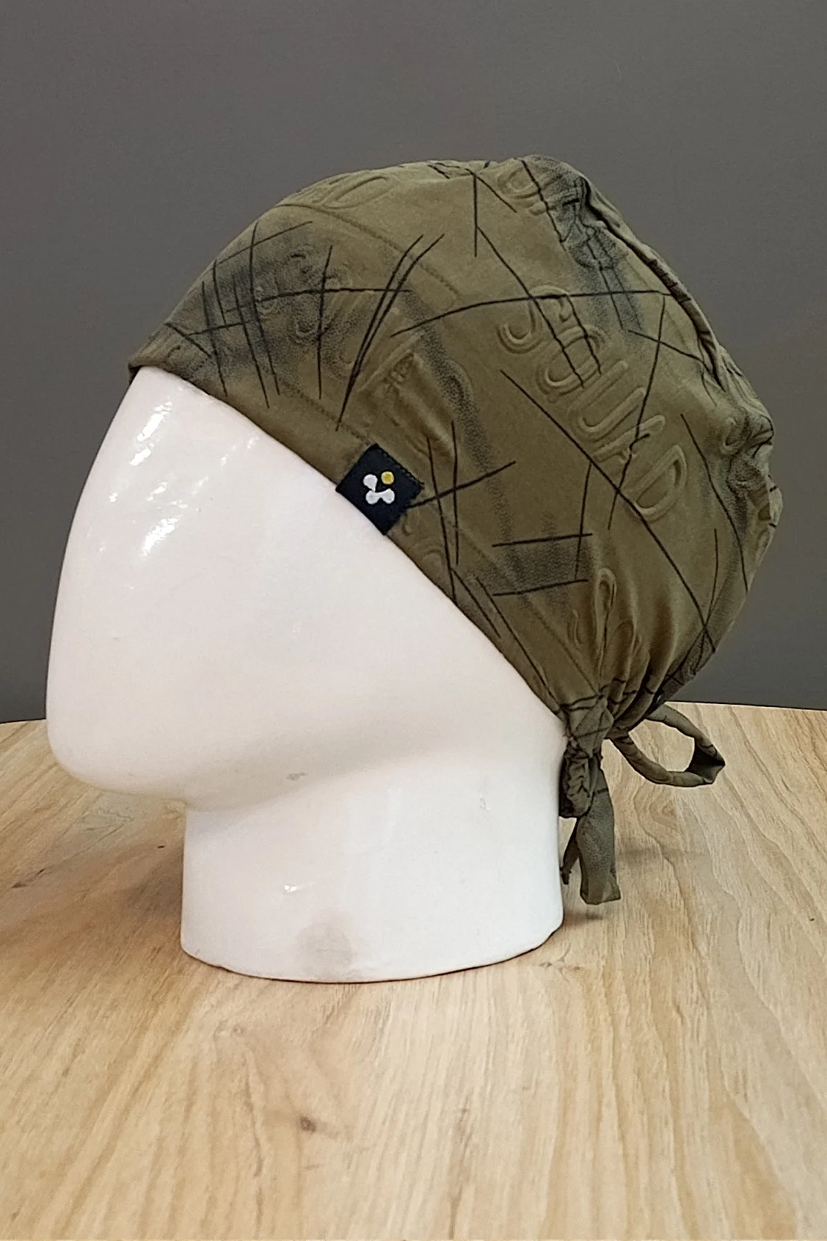 Olive Emboss - Surgical Cap