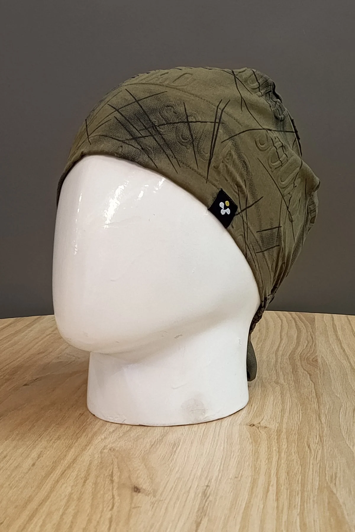 Olive Emboss - Surgical Cap - Image 2