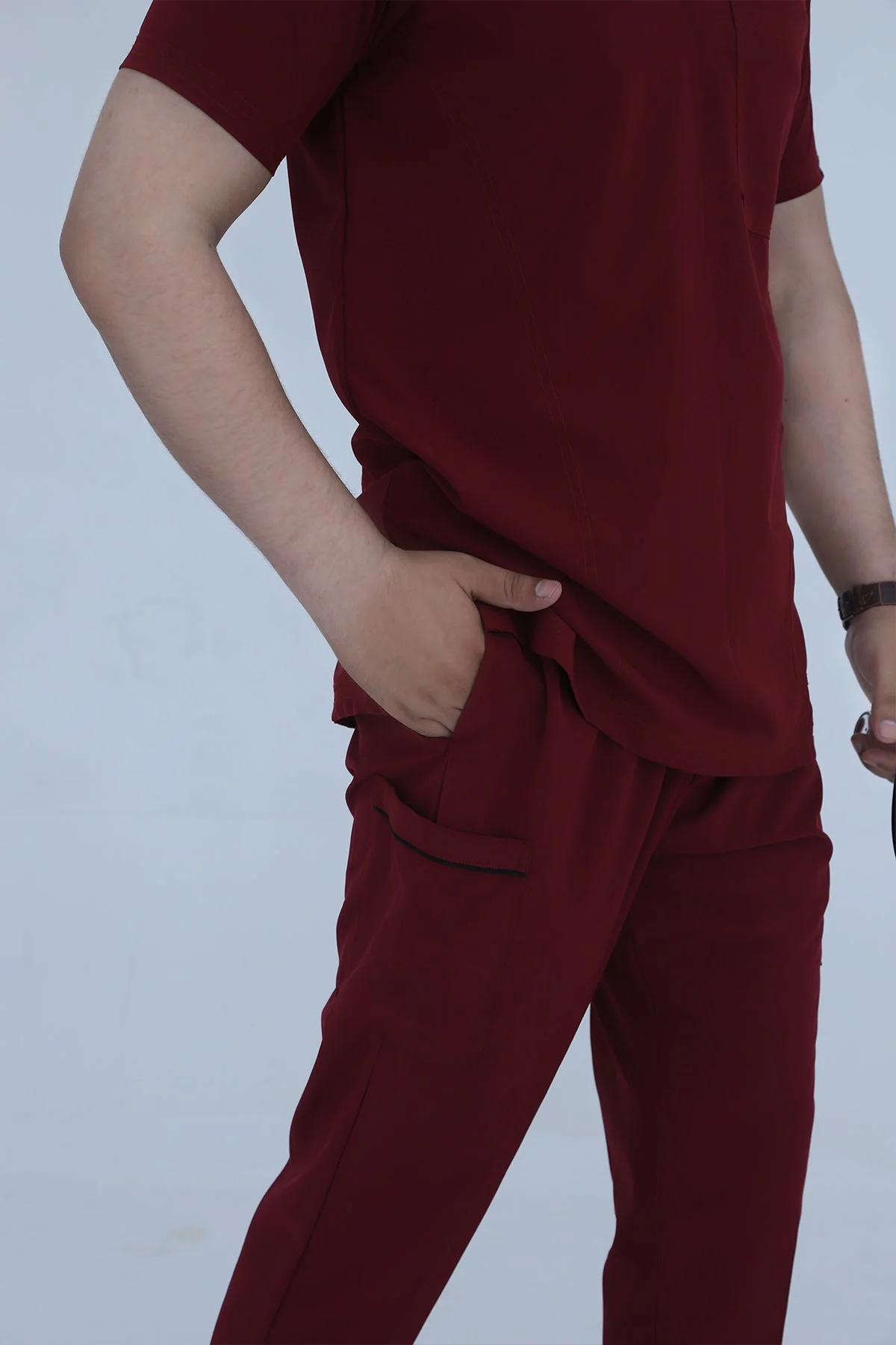 Sprinter Joggers burgundy - Men - Image 3