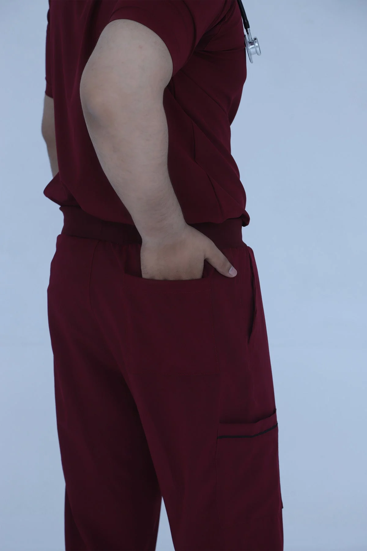 Sprinter Joggers burgundy - Men - Image 5